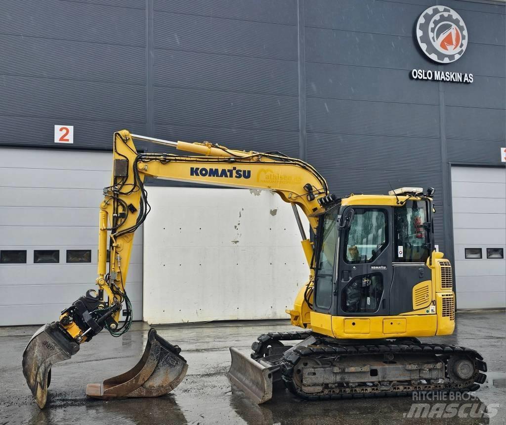 Komatsu pc78us-10 Міні-екскаватори < 7т