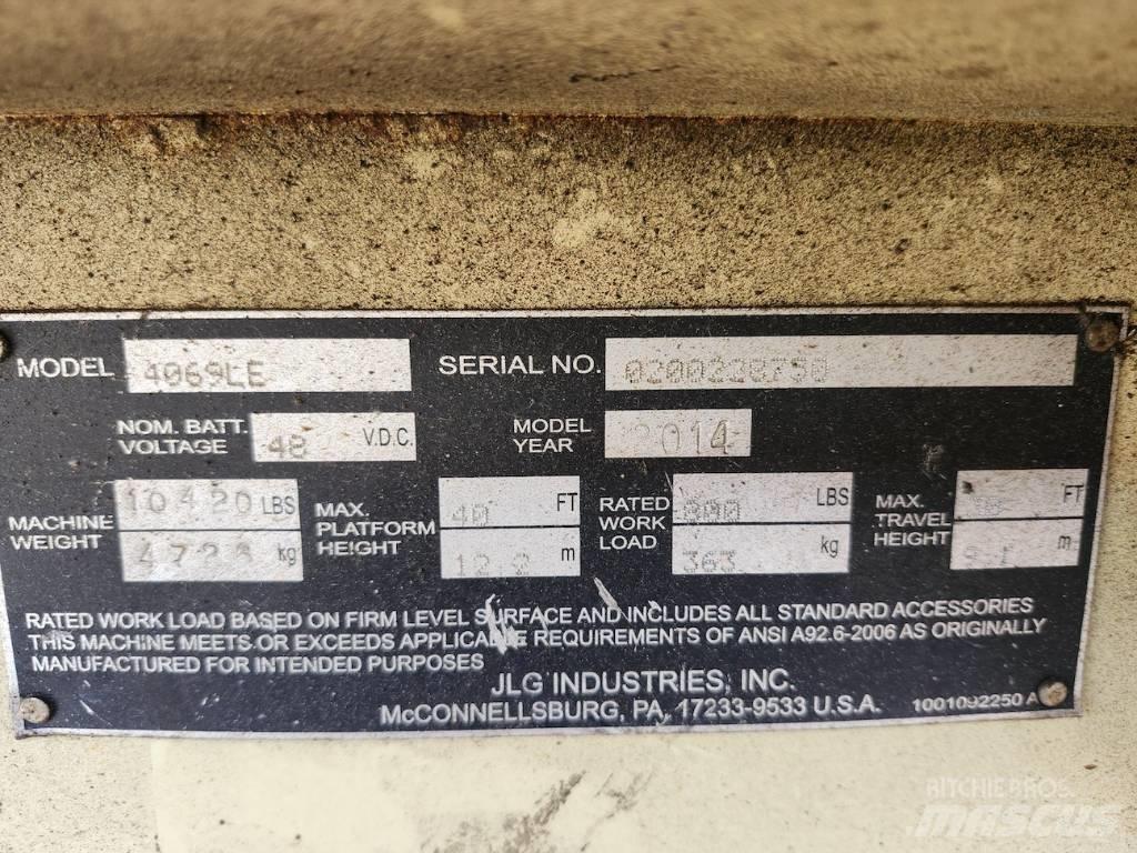 JLG 4069 LE Підйомники-ножиці
