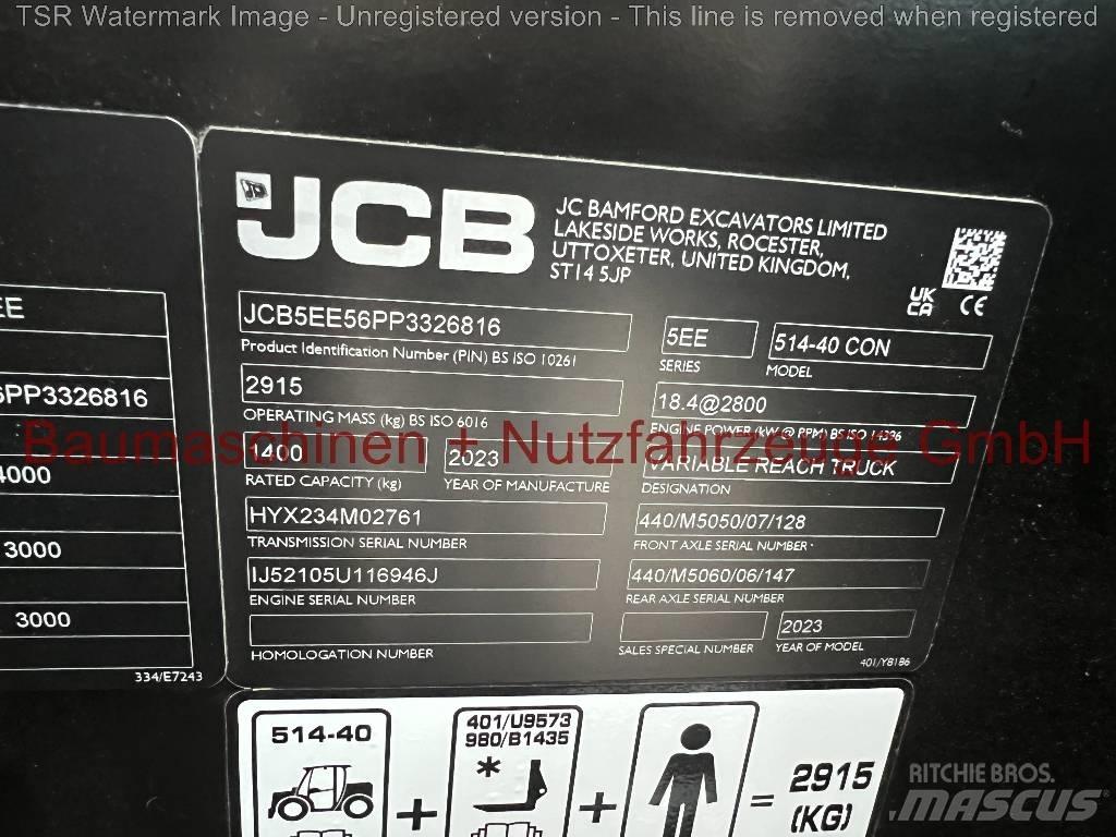 JCB 514-40 CTC -Demo- Телескопічні навантажувачі