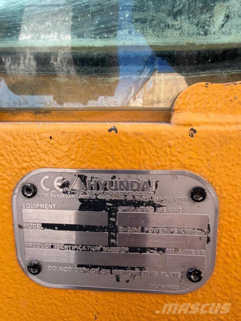 Hyundai Robex 35 Z-9 Міні-екскаватори < 7т