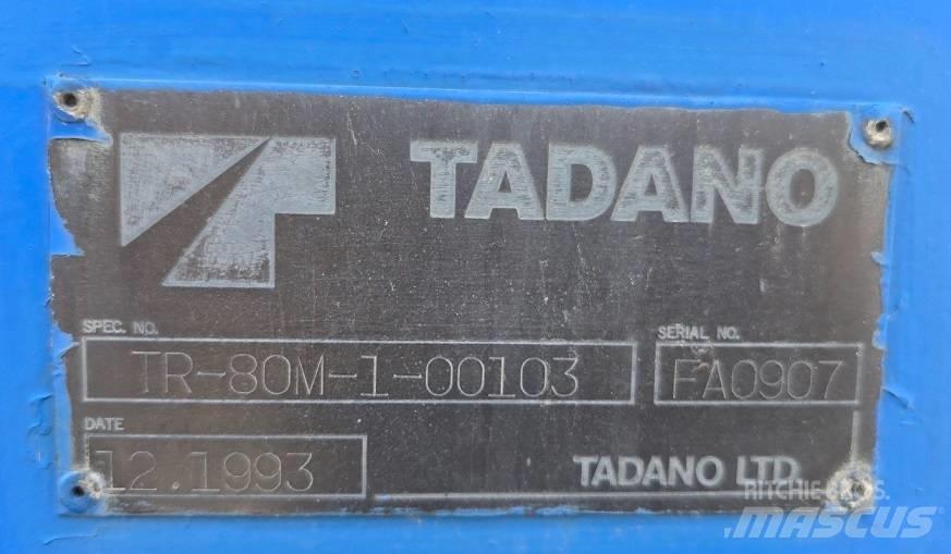 Tadano TR 80 M-1 автокрани всюдиходи