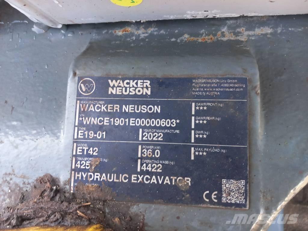 Wacker Neuson ET42 Гусеничні екскаватори