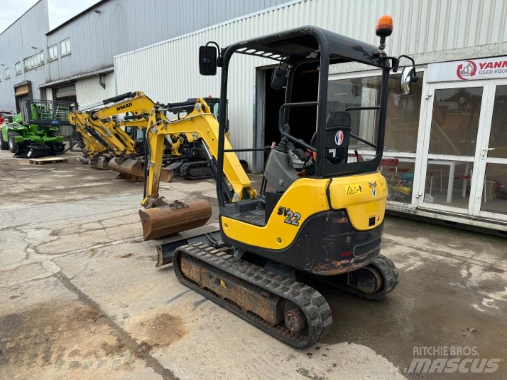 Yanmar SV22 (01319) Міні-екскаватори < 7т