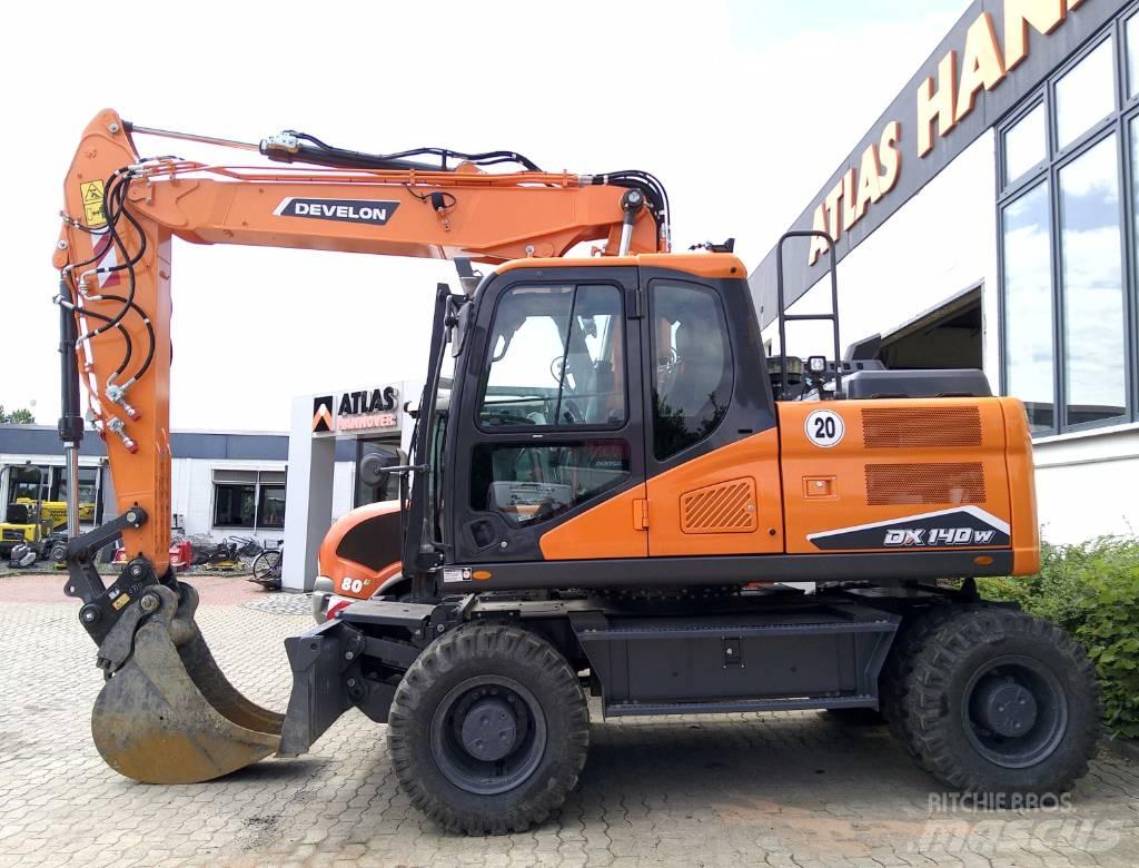 Doosan DX140W-7 Колісні екскаватори