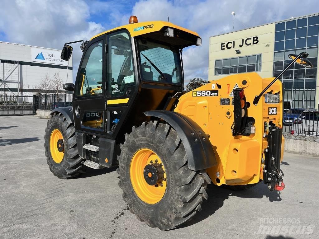 JCB 560-80 AGRI PRO Телескопічні навантажувачі