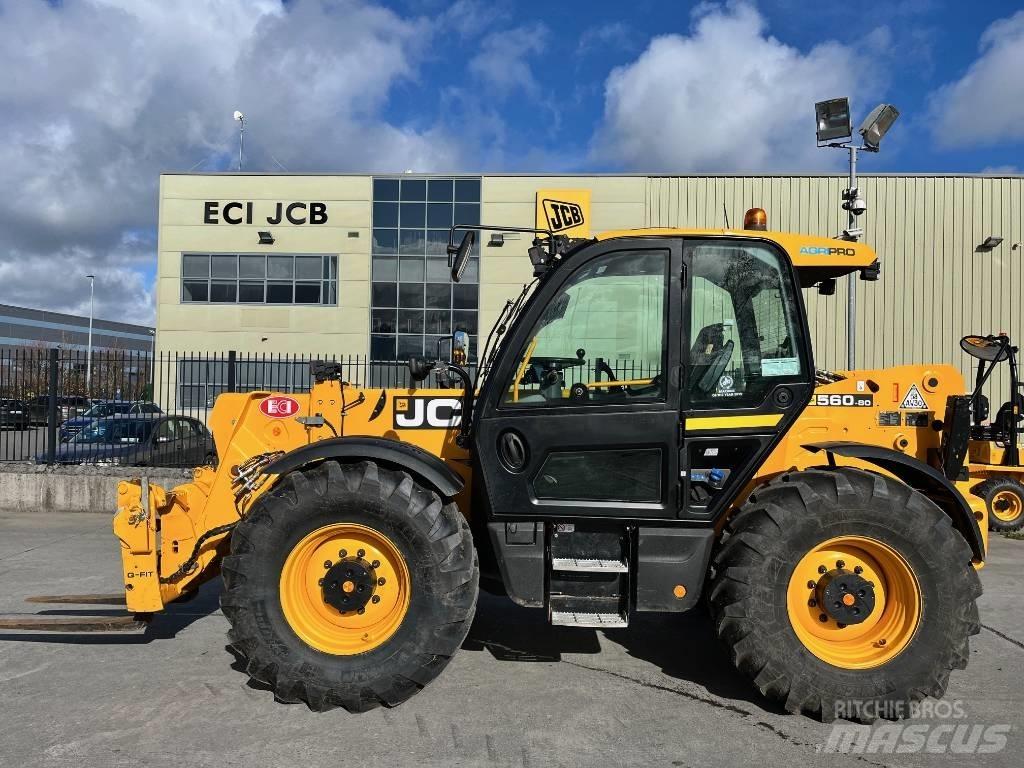 JCB 560-80 AGRI PRO Телескопічні навантажувачі