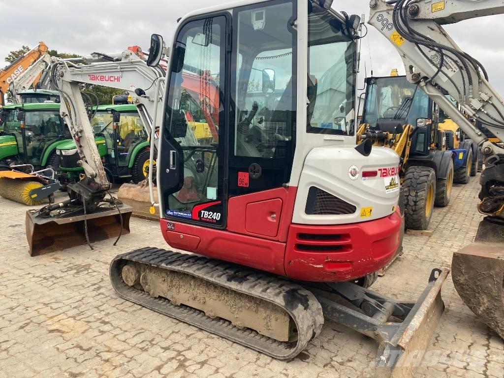 Takeuchi TB 240 Міні-екскаватори < 7т
