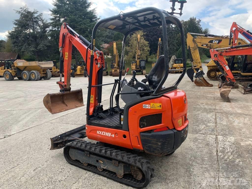 Kubota KX 018-4 Міні-екскаватори < 7т