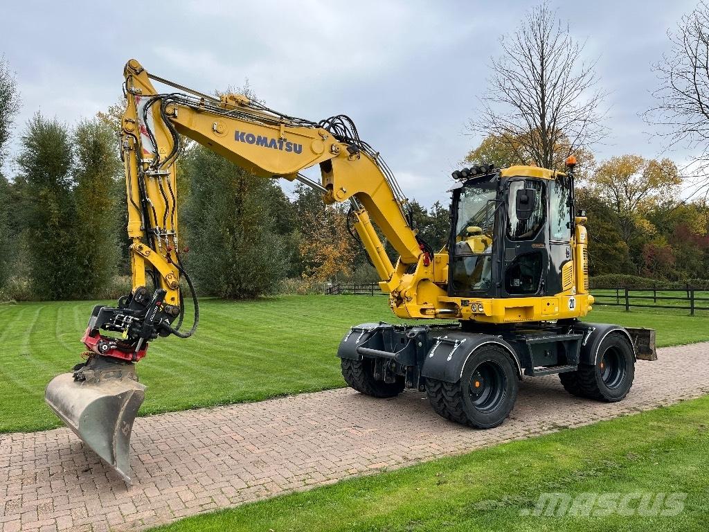 Komatsu PW 118 Колісні екскаватори