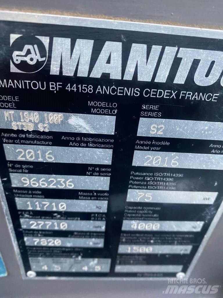 Manitou MT 1840 Телескопічні навантажувачі
