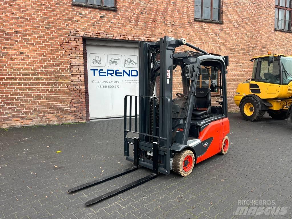 Linde E16-02 Електронавантажувачі