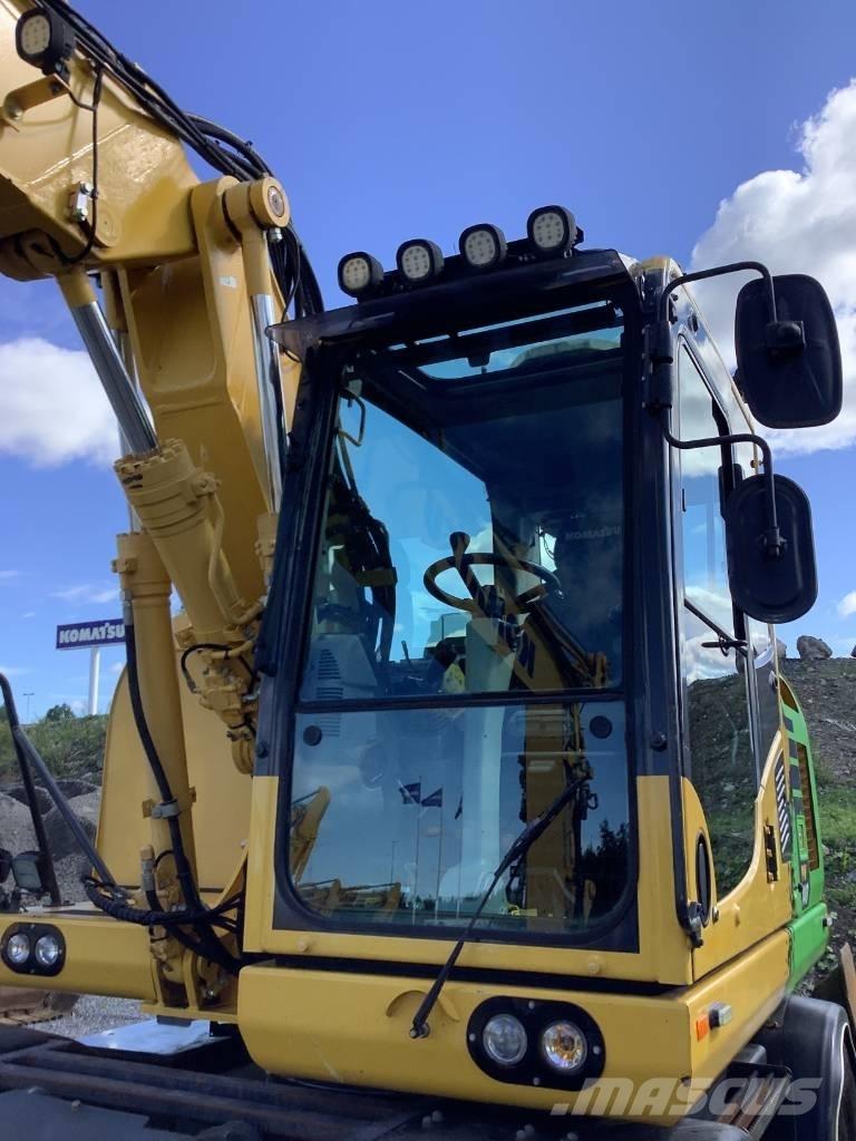 Komatsu PW148-10 Колісні екскаватори