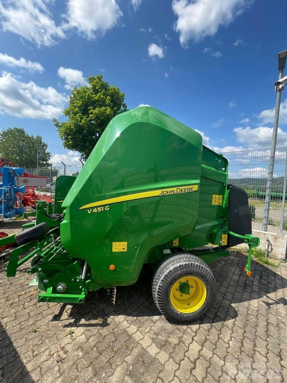 John Deere V451G Рулонні прес-підбирачі