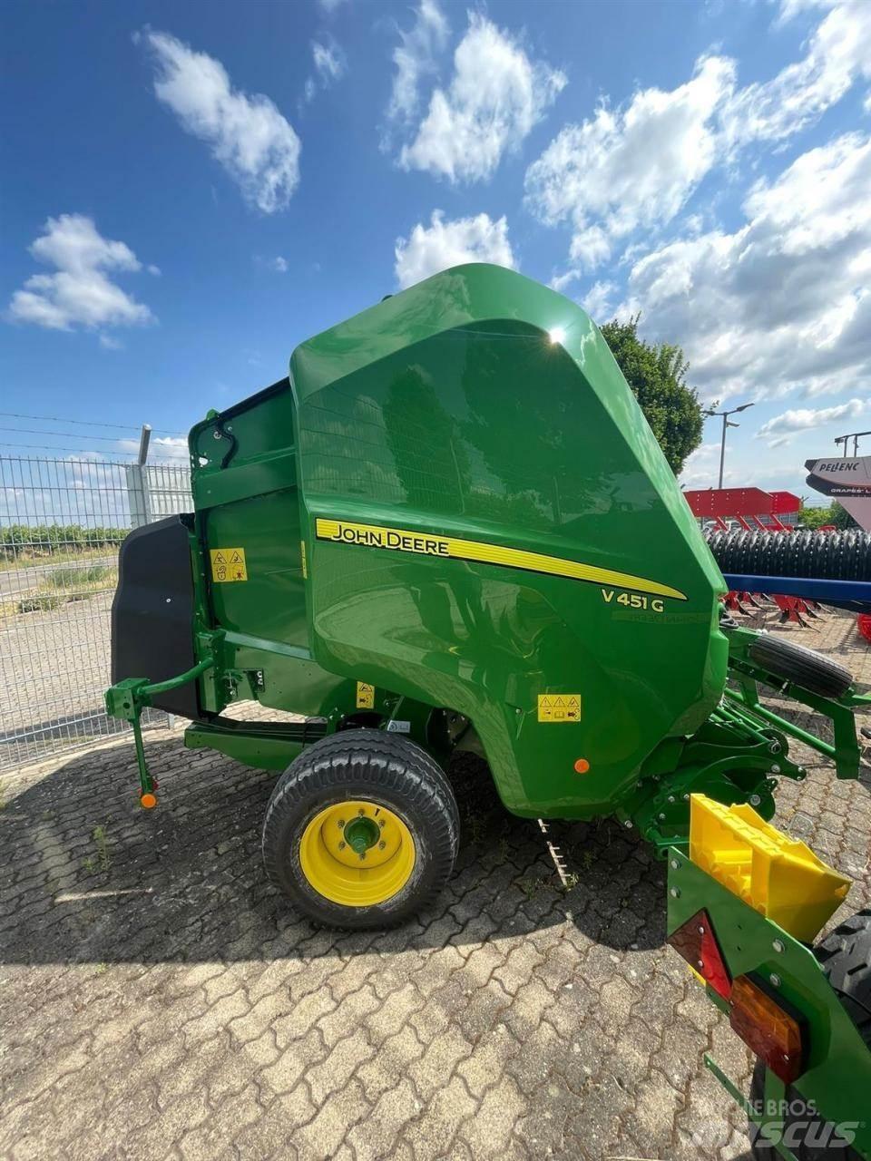 John Deere V451G Рулонні прес-підбирачі