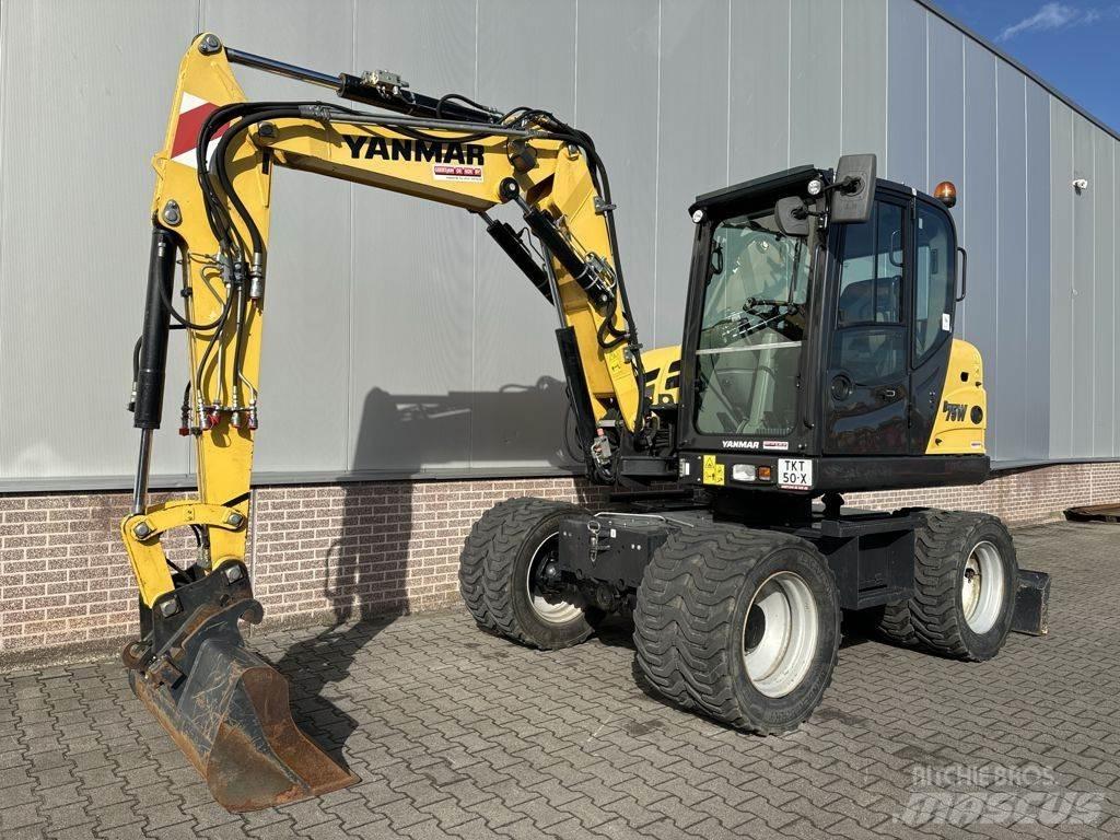 Yanmar B75W Колісні екскаватори