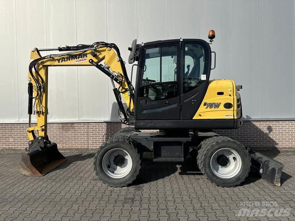 Yanmar B75W Колісні екскаватори