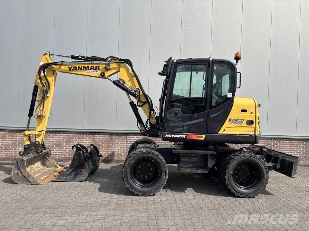 Yanmar B75W Колісні екскаватори