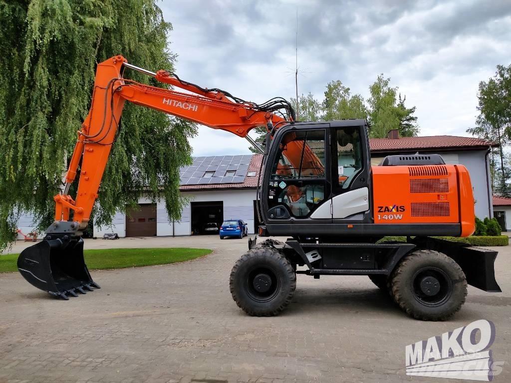 Hitachi ZX 140 W-5 Колісні екскаватори