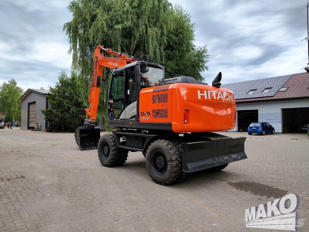 Hitachi ZX 140 W-5 Колісні екскаватори