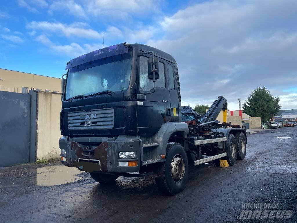 MAN TGA 26.410 Вантажівки з гаковим підйомом