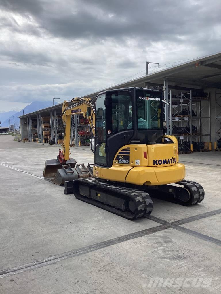 Komatsu PC 58 MR-5E0 Міні-екскаватори < 7т