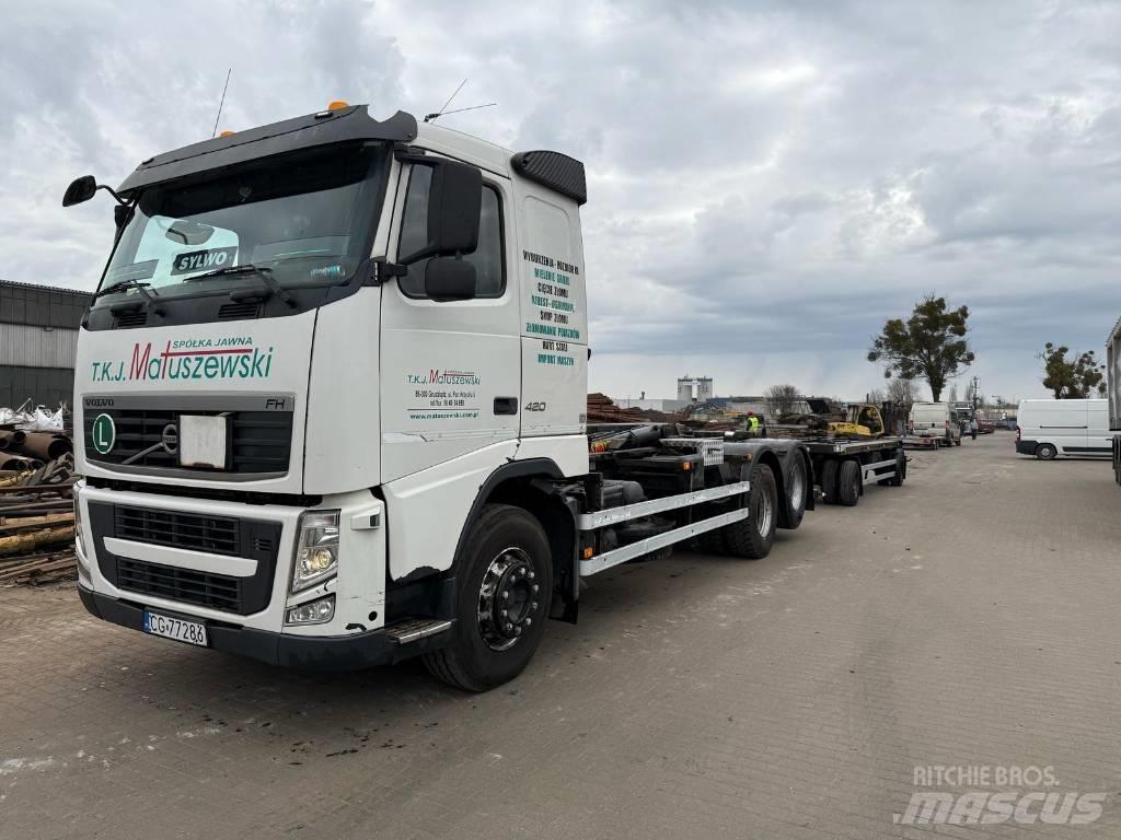 Volvo FH 12 420 Вантажівки з гаковим підйомом