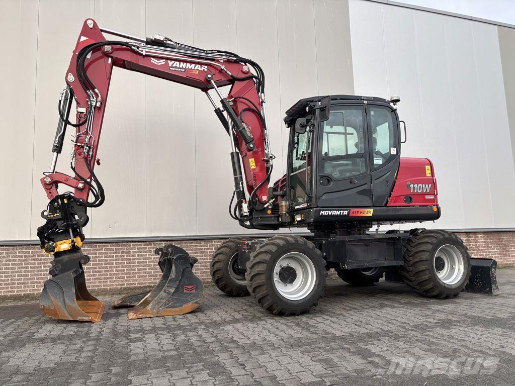 Yanmar YAN B110W Колісні екскаватори