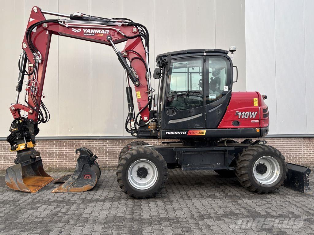 Yanmar YAN B110W Колісні екскаватори