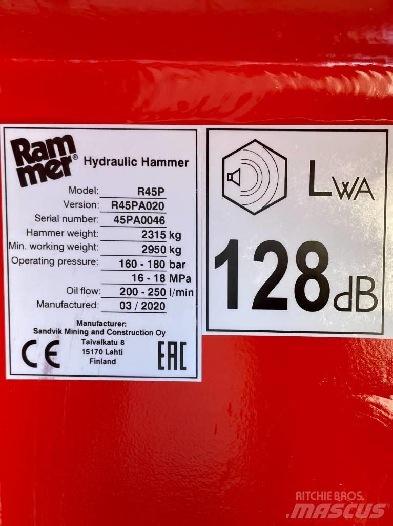Rammer R45P Плуги