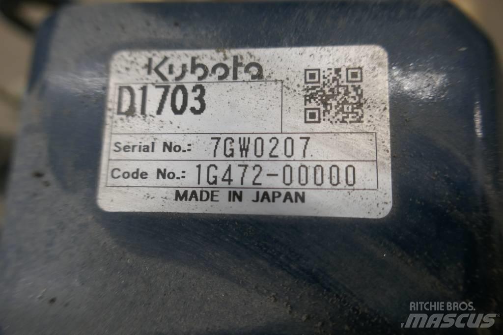 Kubota D 1703-EU1 Двигуни