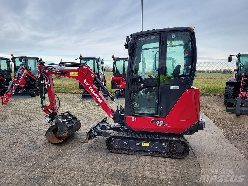 Yanmar SV 19 VT Міні-екскаватори < 7т