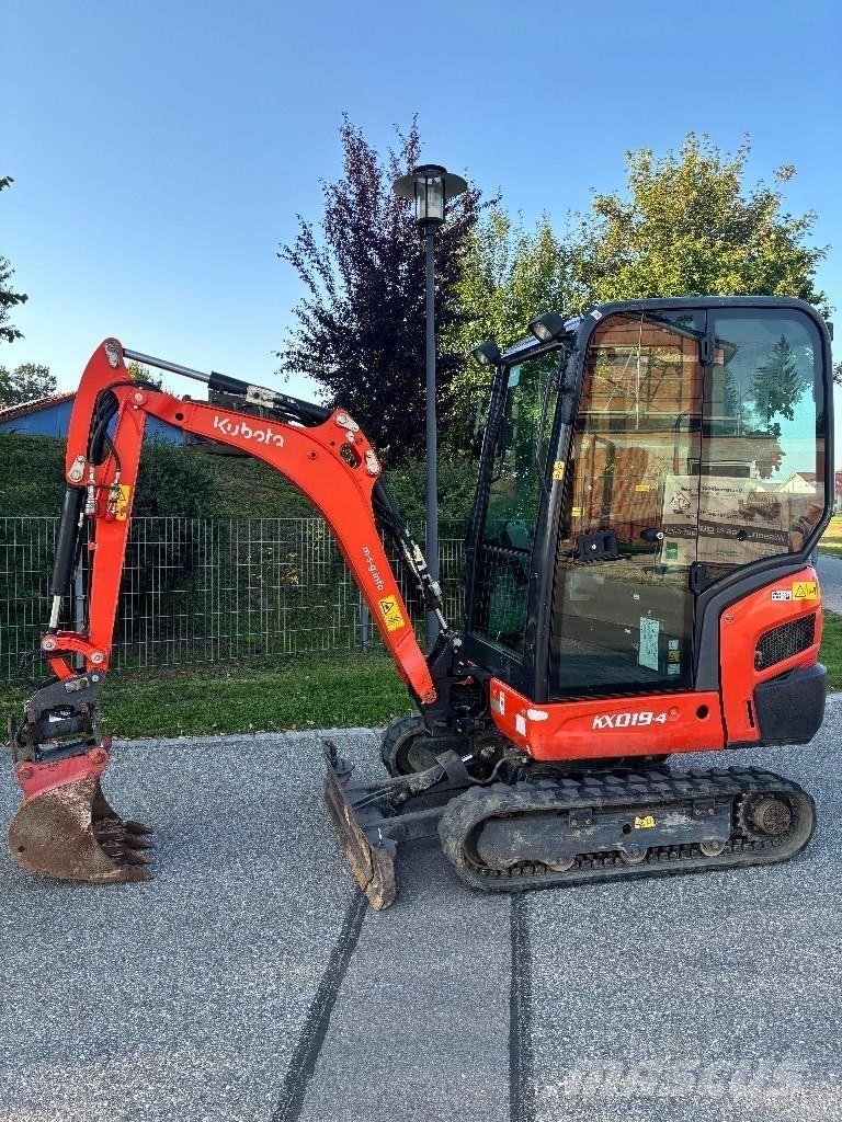 Kubota KX 019-4 Міні-екскаватори < 7т