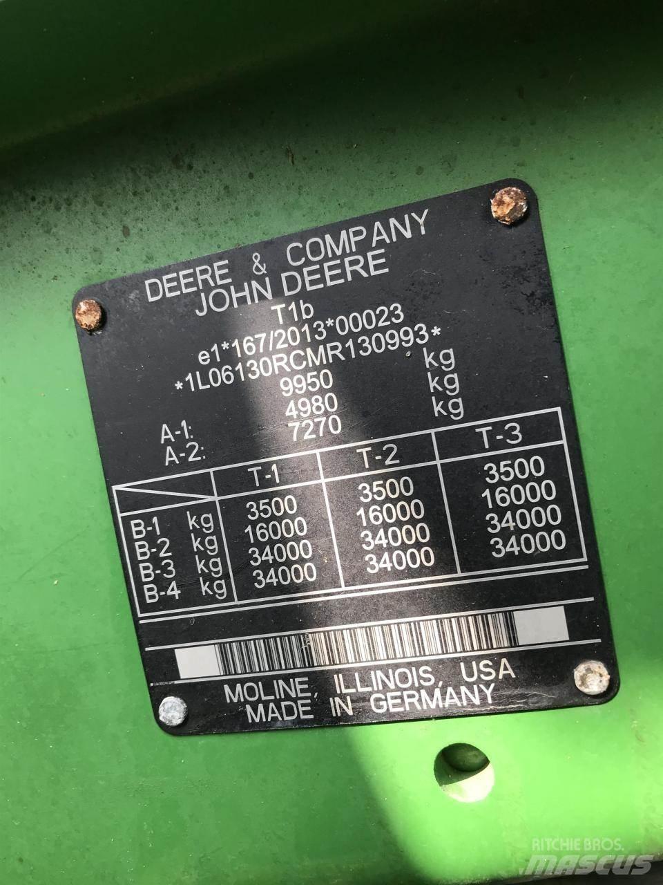 John Deere 6130R Трактори