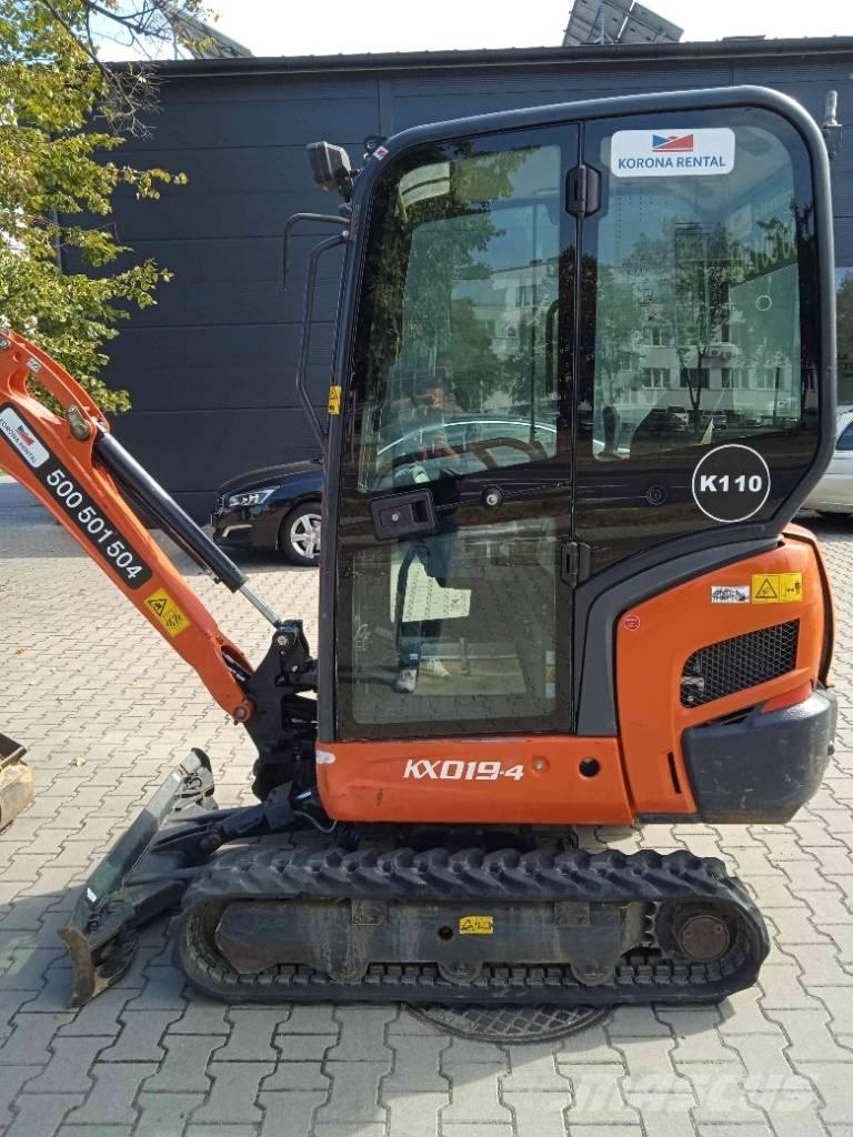 Kubota KX 019-4 Міні-екскаватори < 7т