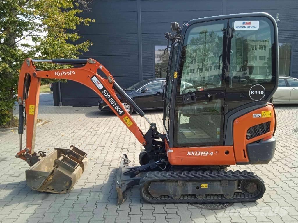 Kubota KX 019-4 Міні-екскаватори < 7т
