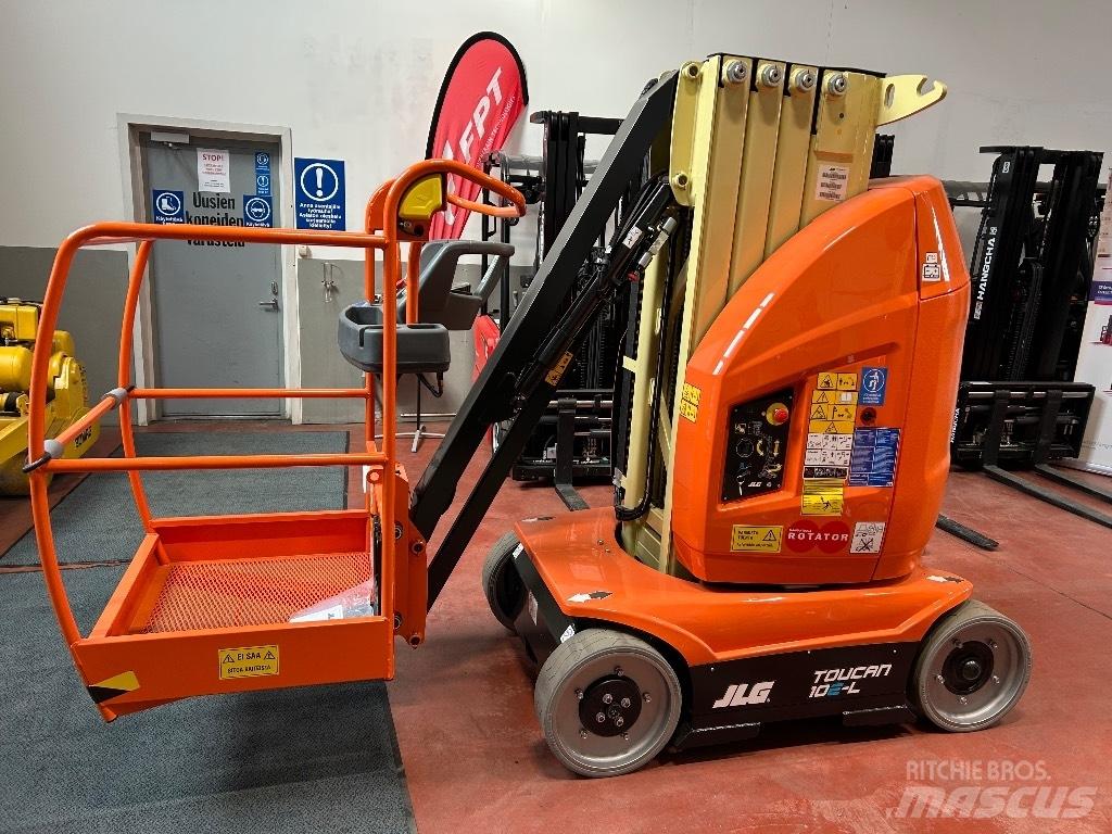 JLG Toucan 10 E-L Вертикальні щоглові підйомники