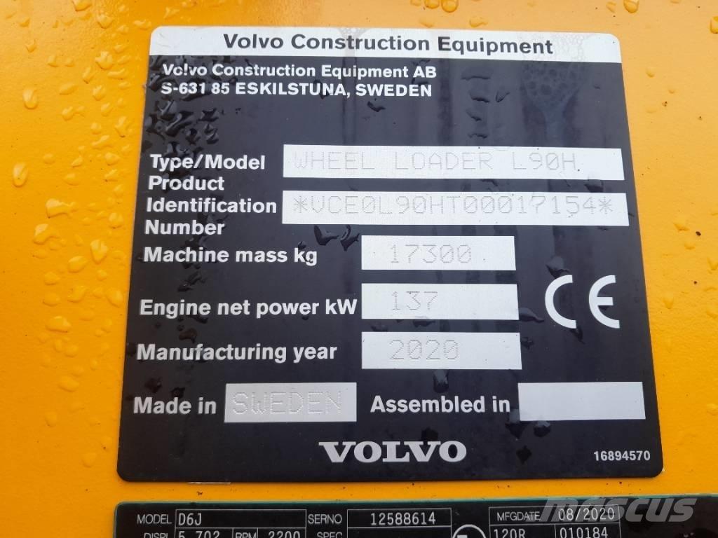 Volvo L 90 H Фронтальні навантажувачі