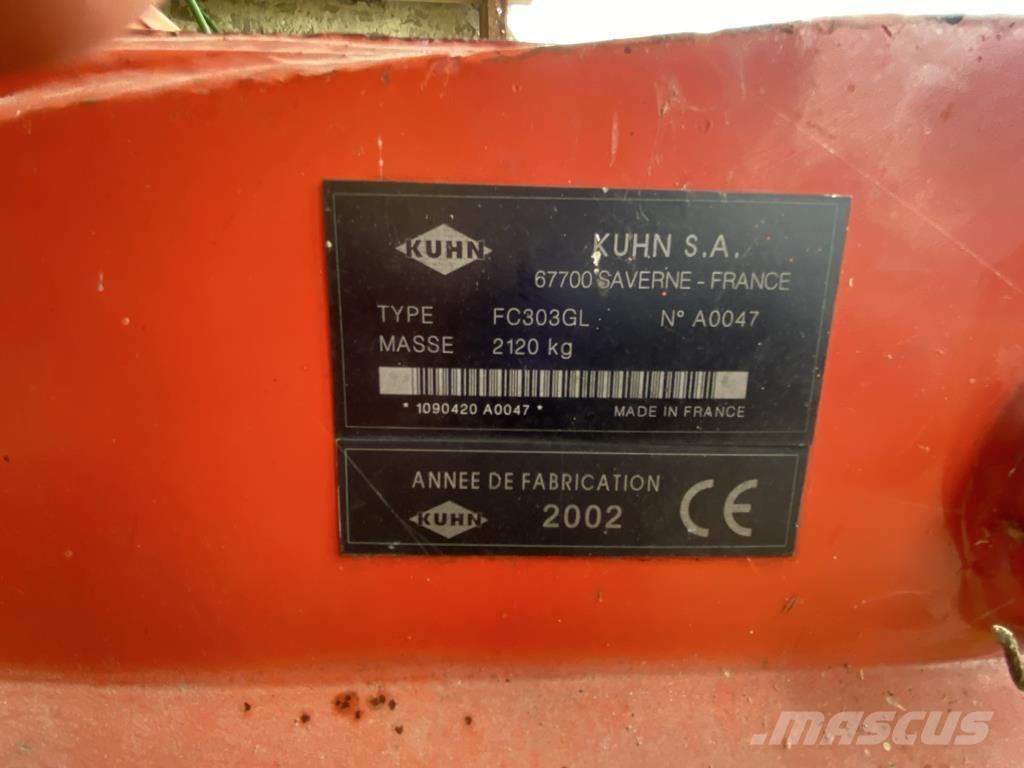 Kuhn FC303GL Навісні та причіпні косарки