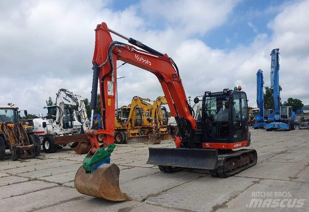 Kubota KX 080-4a Середні екскаватори 7т. - 12т.