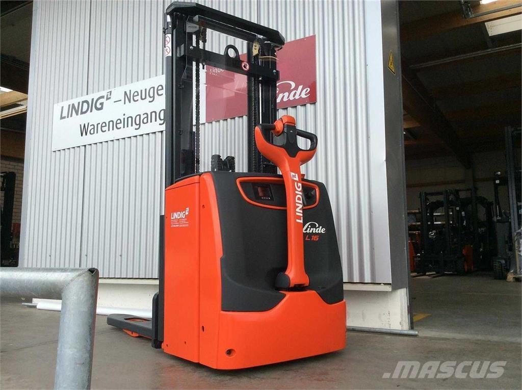 Linde L16I Самохідні електроштабелери