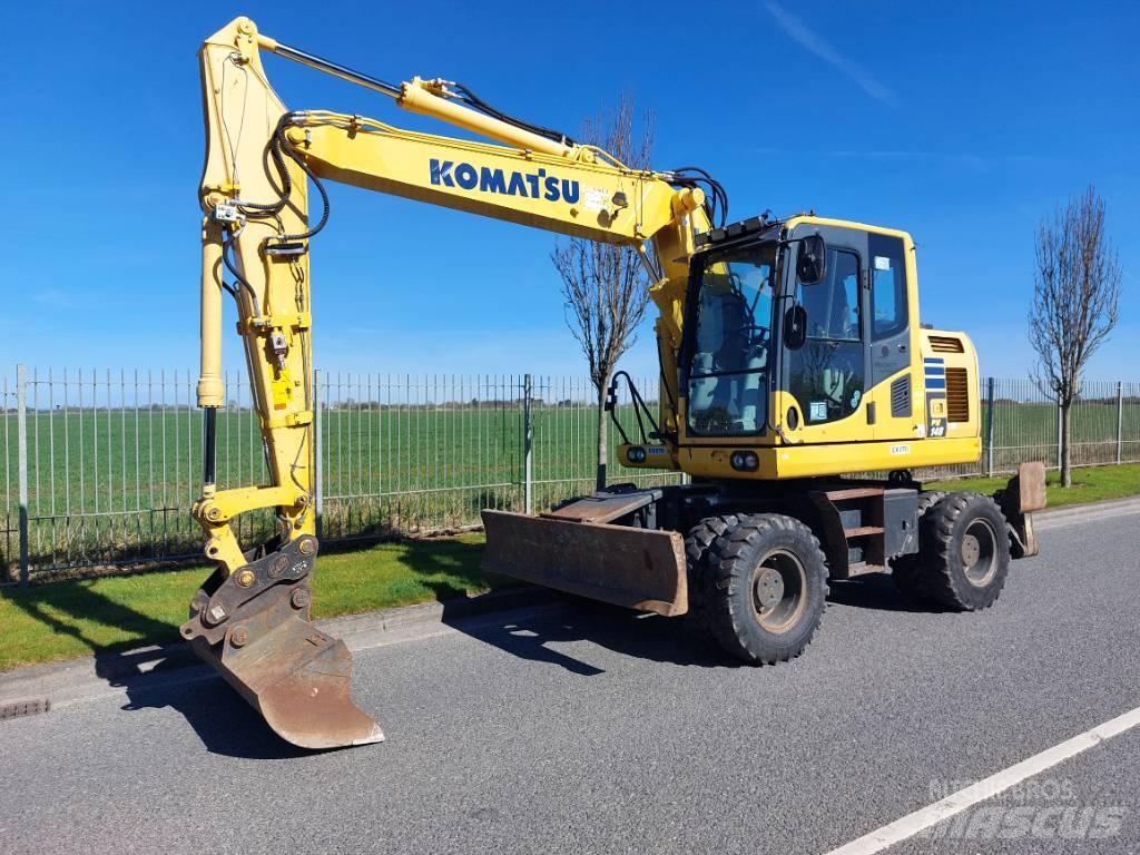 Komatsu PW148-10 Колісні екскаватори