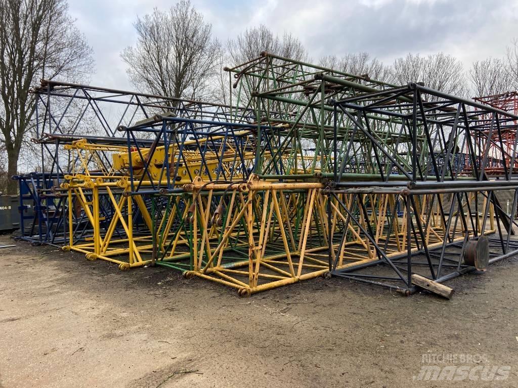  Several boom parts Запчастини для кранів