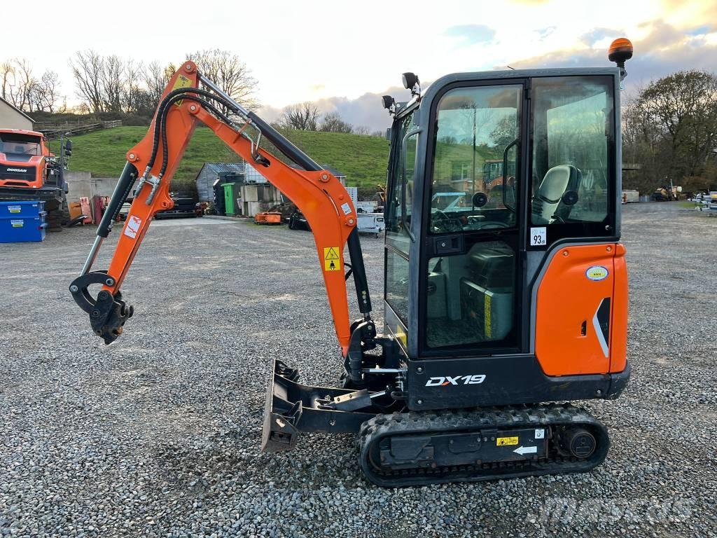 Doosan DX 19 Міні-екскаватори < 7т