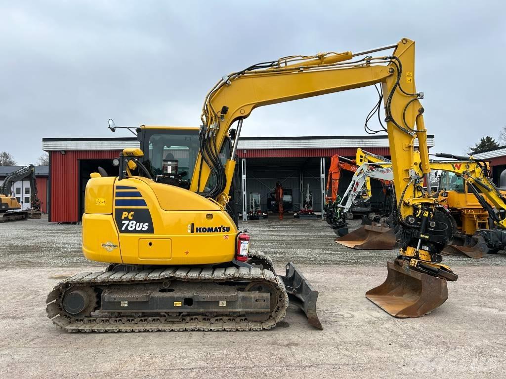 Komatsu PC78US-10 Середні екскаватори 7т. - 12т.