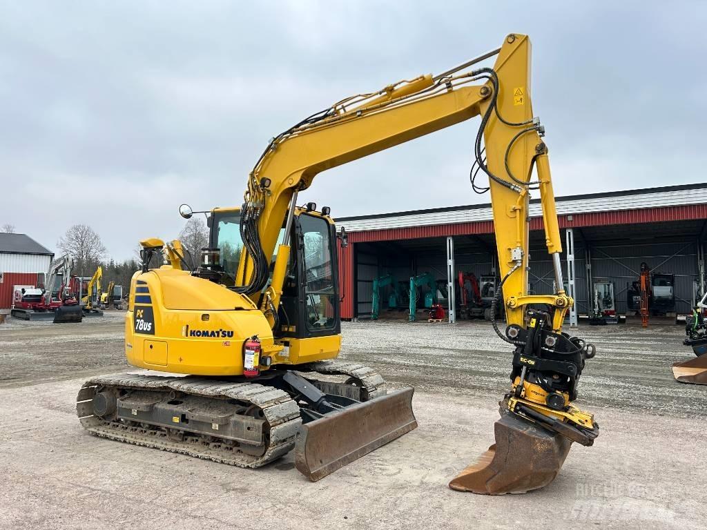 Komatsu PC78US-10 Середні екскаватори 7т. - 12т.