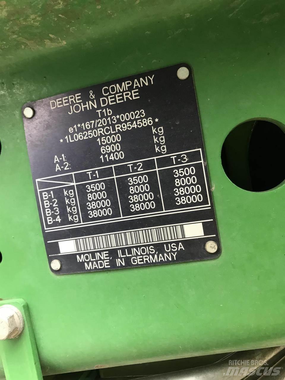 John Deere 6250R Трактори