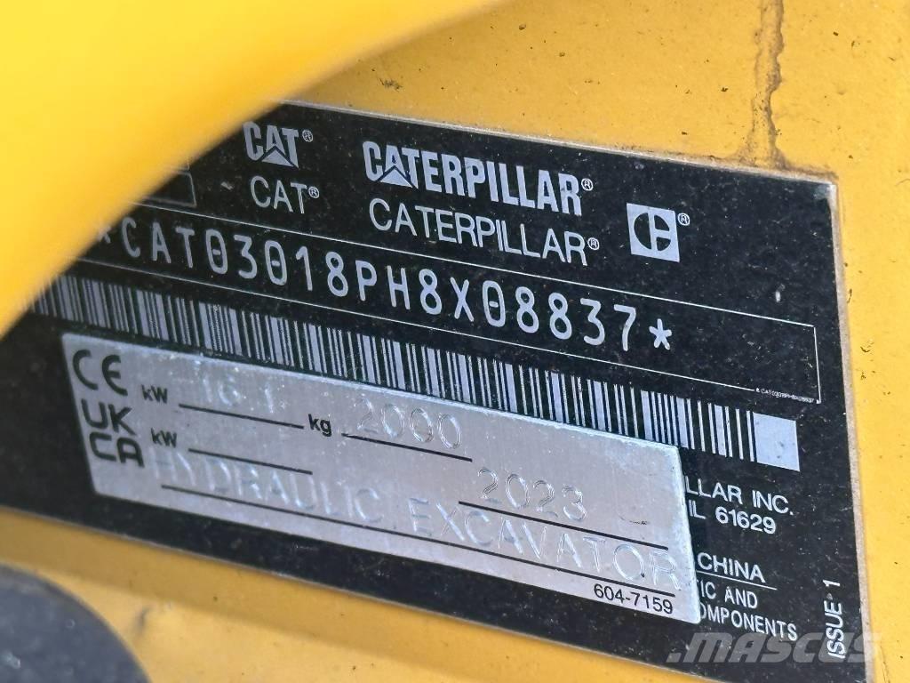 CAT 301.8 Міні-екскаватори < 7т