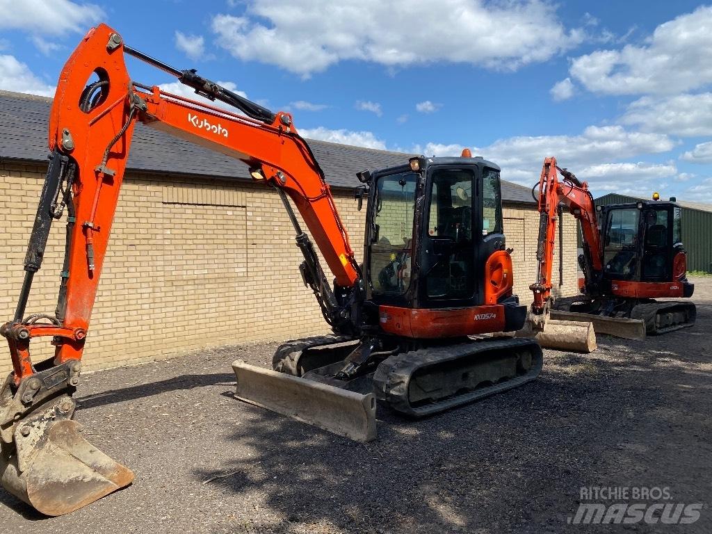 Kubota Kx057 Міні-екскаватори < 7т