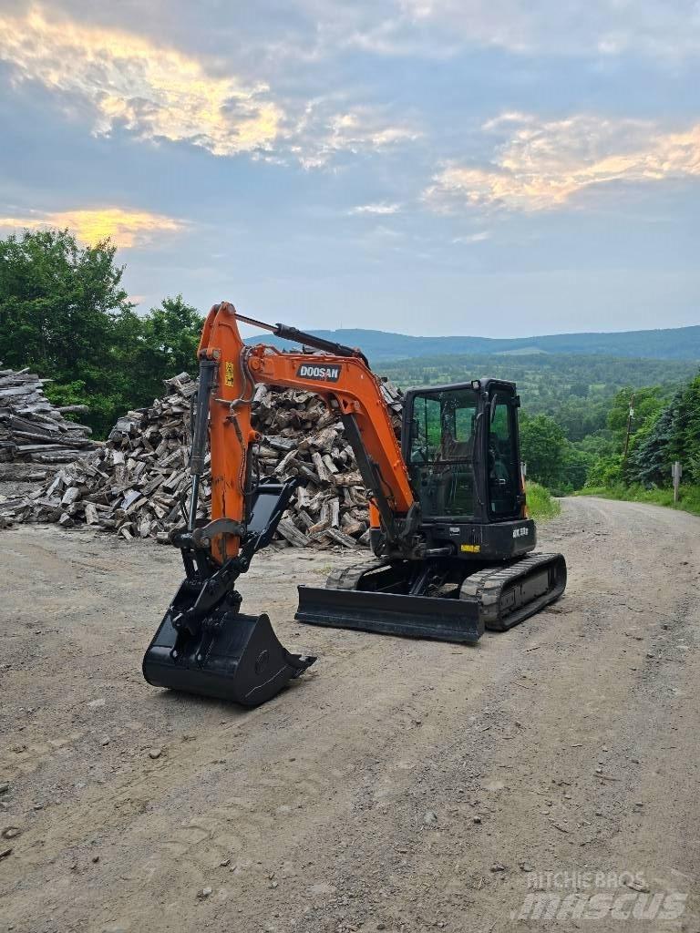 Doosan DX 50 Z Міні-екскаватори < 7т