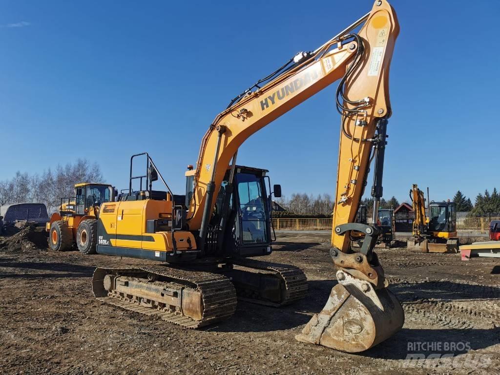 Hyundai HX140 LC Гусеничні екскаватори